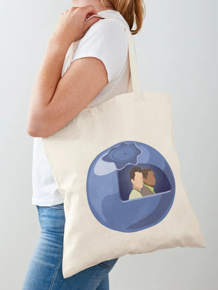 

Psych TV- In The Blueberry Tote Bag eco bag folding bag for beach reusable grocery bags