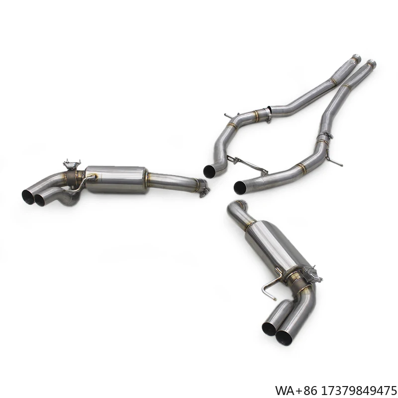 

OEM Valves Exhaust System for Mercedes-Benz S63 AMG COUPE C217 5.5T 2012-2019 Stainless Steel Catback Muffler