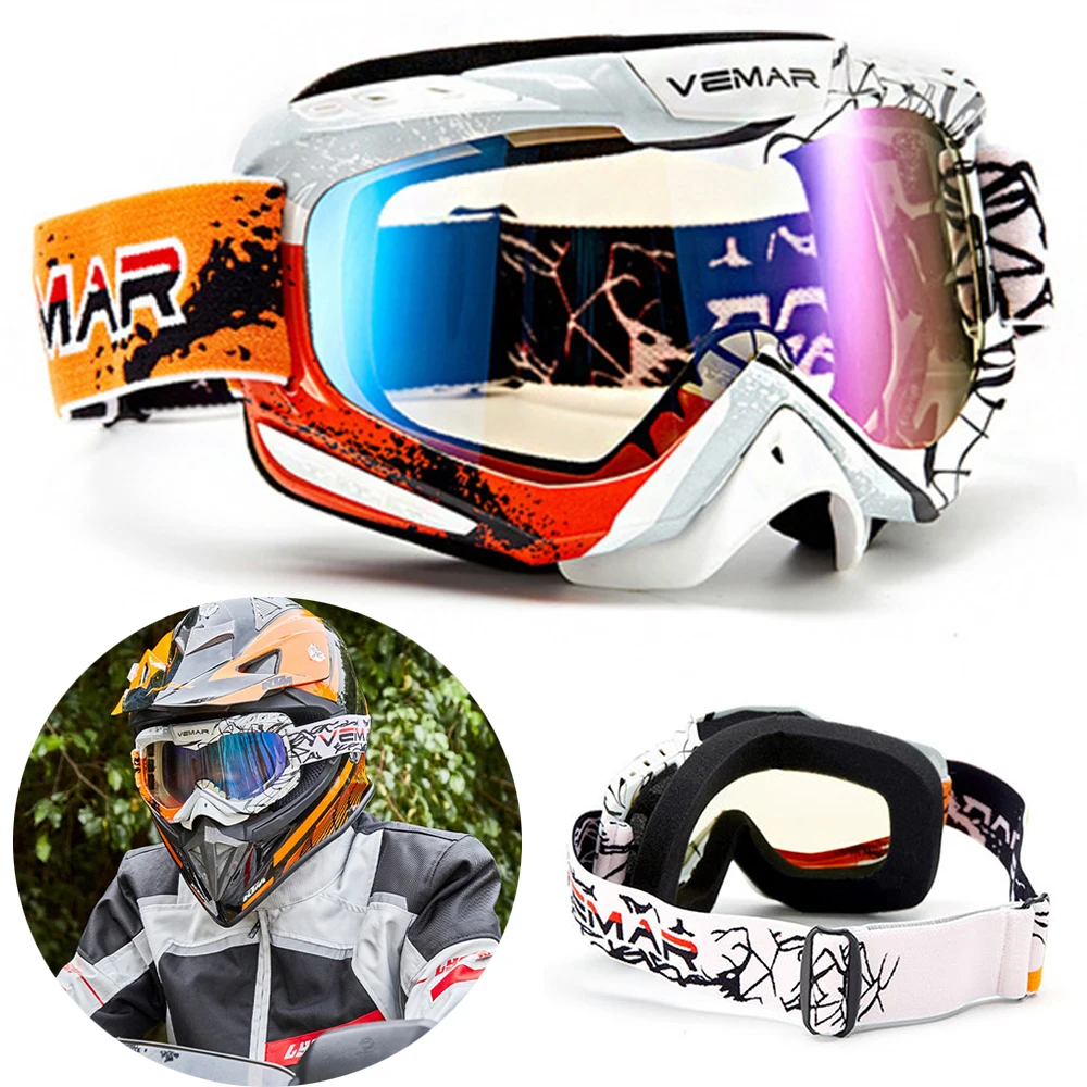 Newest Glasses Man Glasses Motorcycle Goggles Motocross Racing Goggles Motorcycle Glasses Motocross Goggles Glasses Cycling