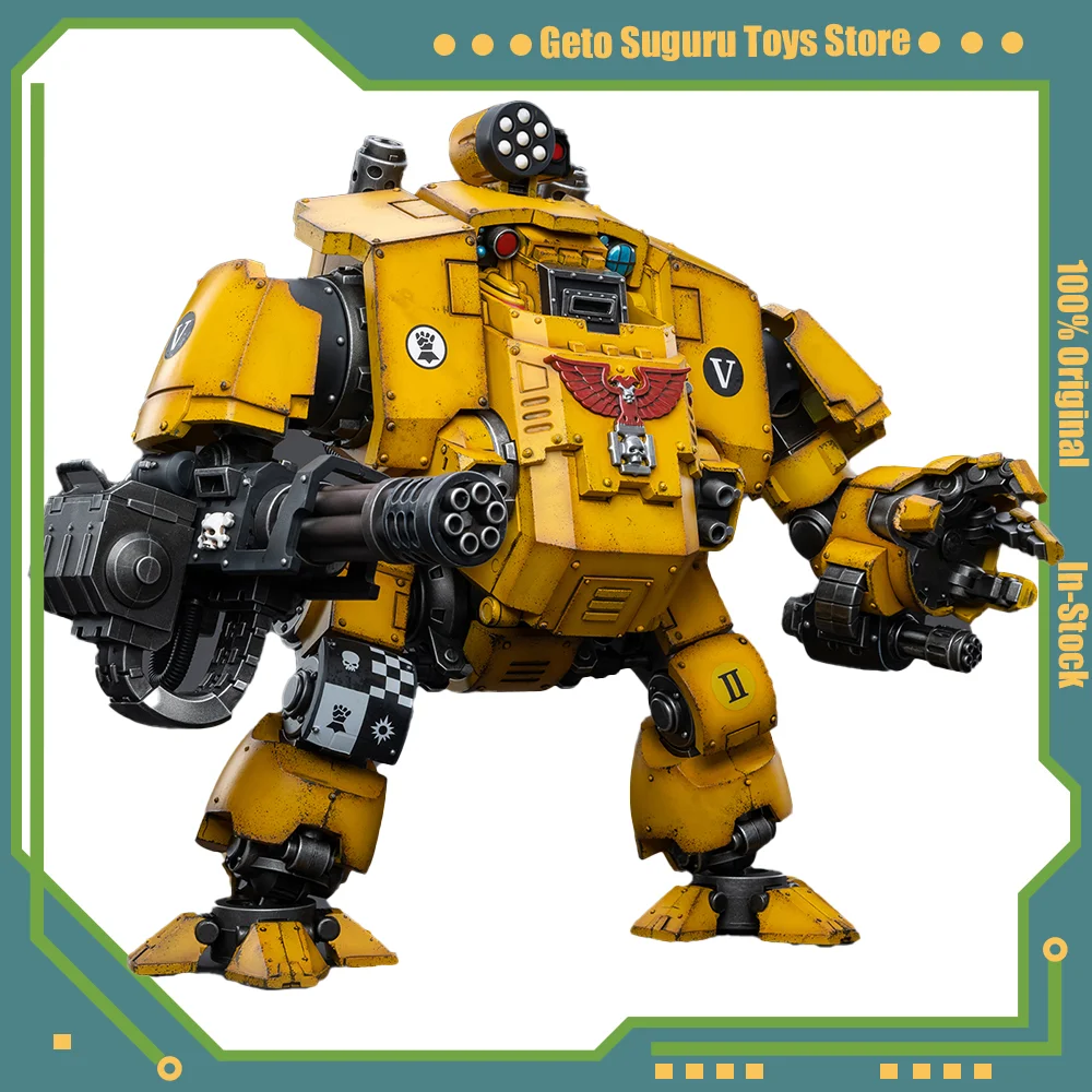 [In Stock] JOYTOY Warhammer 40k Action Figures 1/18 Horus Heresy Imperial Fist Leviathan Dreadnought Anime Model Collection Gift