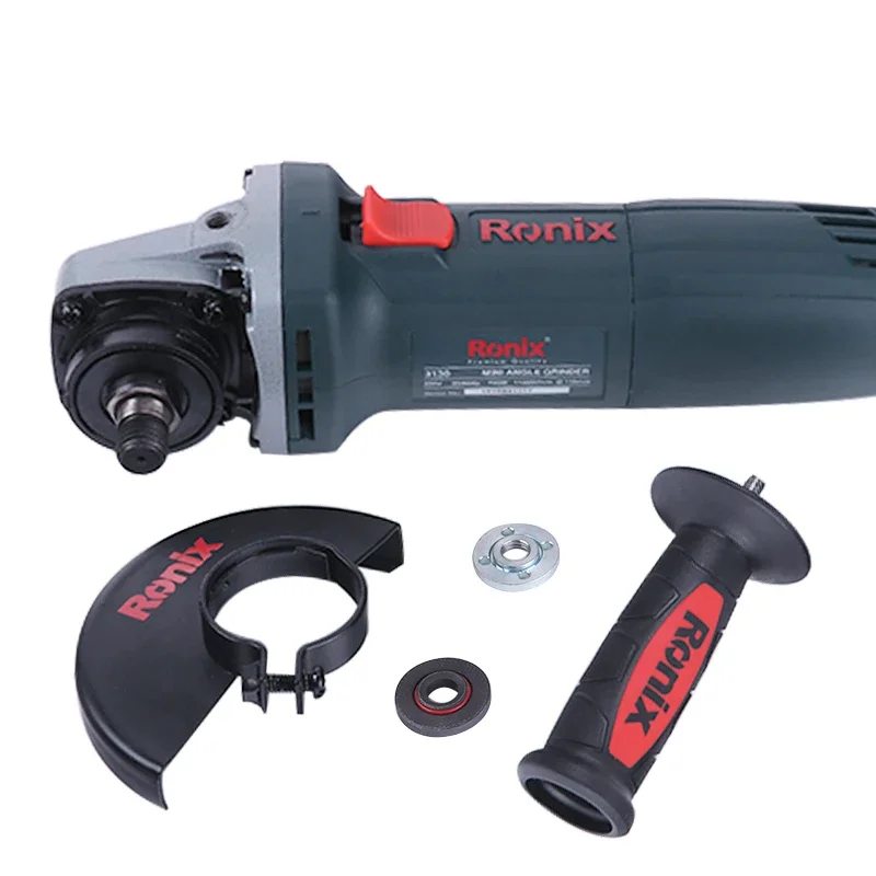 # Hot Ronix 3130 Electric Angle Grinder Tool 720w 11000Rpm With 100/115mm Grinding Wheel Mini Angle