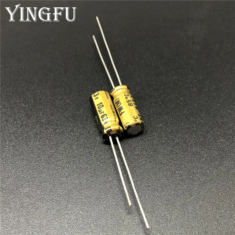 

10pcs 10uF 63V NICHICON FW Series 5x11mm 63V10uF HiFi Audio Aluminum Electrolytic Capacitor DIY