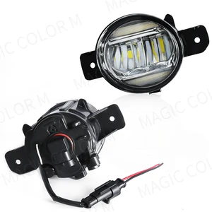 2 in 1 für Nissan Almera Sylphy Versa Altima X-Trail T32 Rogue Bluebird March Car LED-Lens Nebel Leuchtkreislauf Durnal White 12V 12 Hauptverkäufe Nissan March Mile Lighthouse - №7