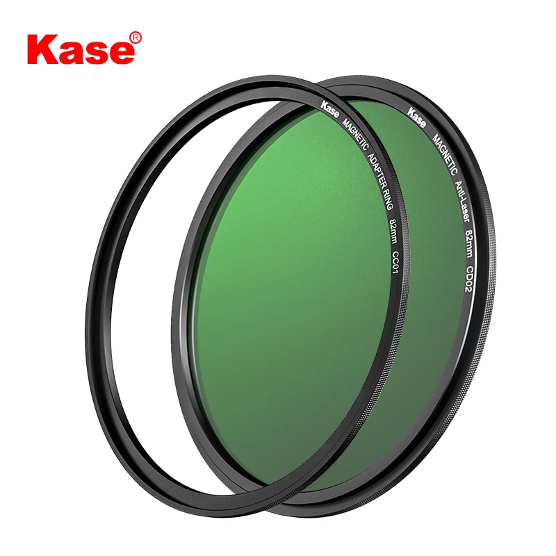 Kase 82mm Wolverine Magnetic Anti-Laser Filter Protect Camera CMOS for Canon Nikon Sony Lens