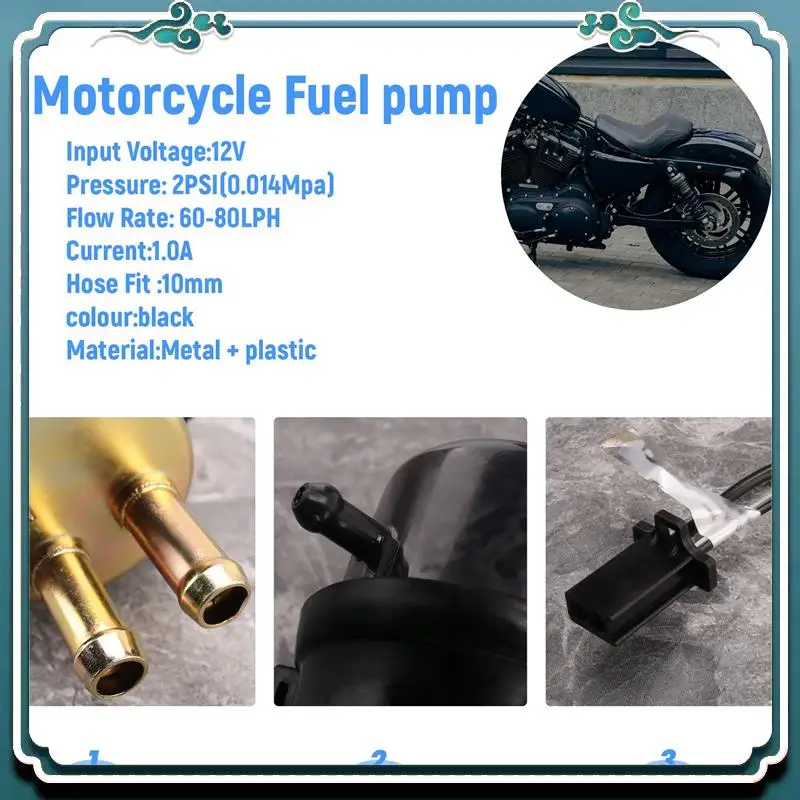 

ABTU-Motorcycle Fuel Pump For Honda Steed 400 NV600 NV750 C2 Shadow VT750 C2/C3/CD ACE Deluxe VT600 600 VLX600