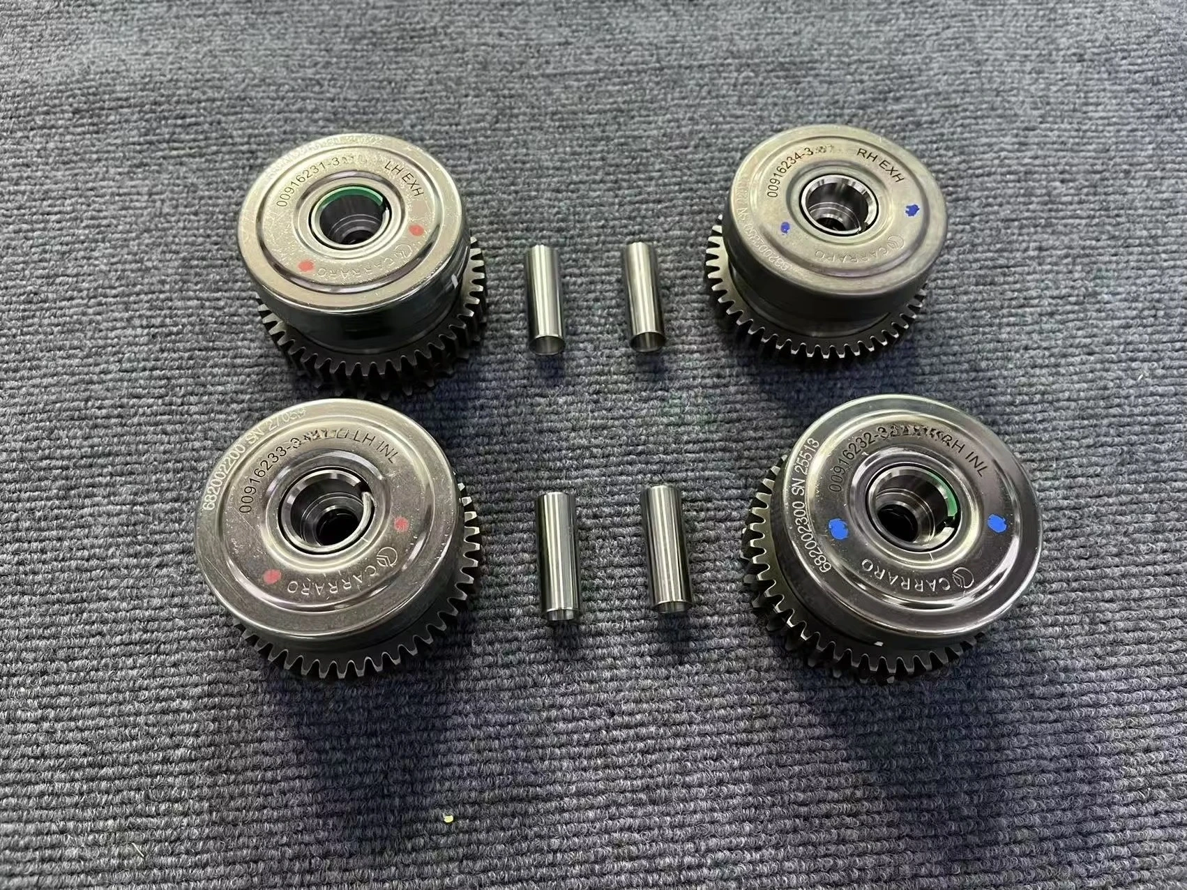 Camshaft Phaser (VCT) for Mclaren V8 3.8T,650S,625C,MP4-12C,675LT,P1,13F0341CP,13F0343CP,13F0345CP,13F0347CP,Inlet and Exhaust