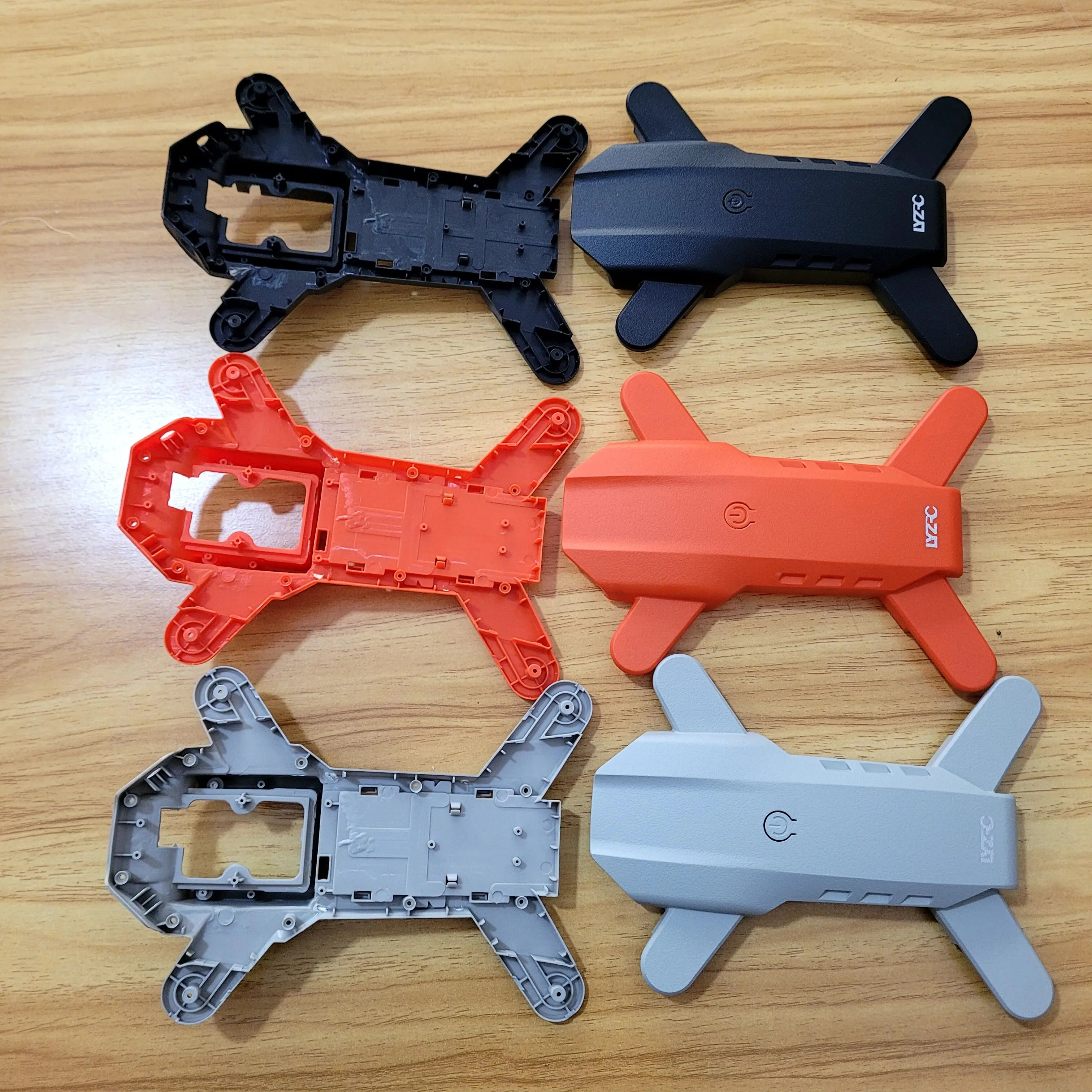 

Gray/Orange/Black Body Shell Top Down Body Frame Original for LYZRC Drone L900 PRO Body Shell Accessory
