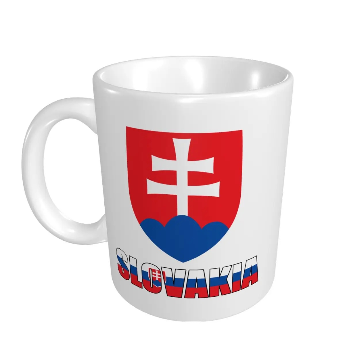 Mark Cup Mug Slovakia Letter Flag Emblem Coffee Mugs Tea Milk Water Cup Travel Mugs For Office Home