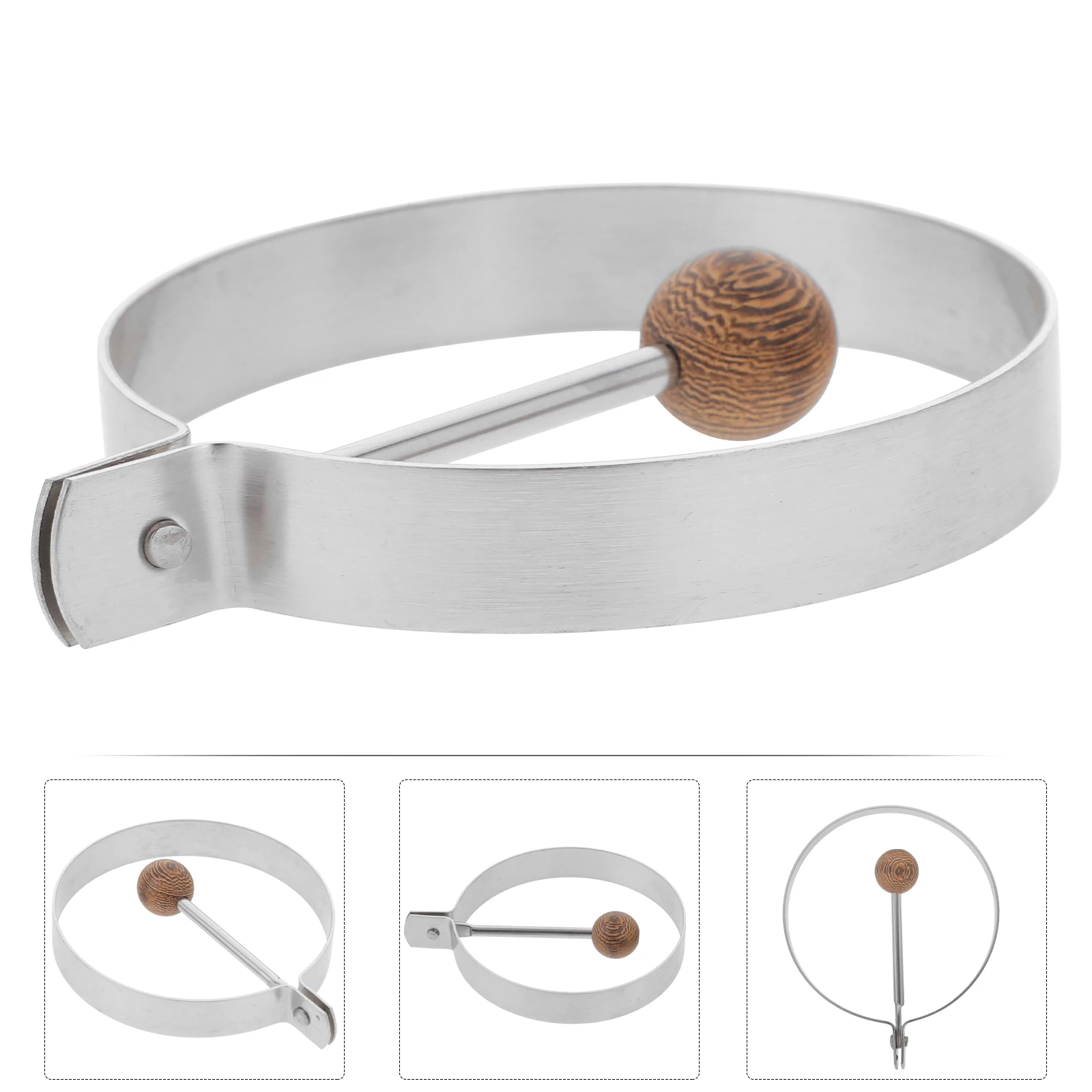 

Stainless Steel Egg Mold Pancake Maker Frying Ring Shaper Heart Shape Breakfast Kitchen Gadgets Cooking Accessories