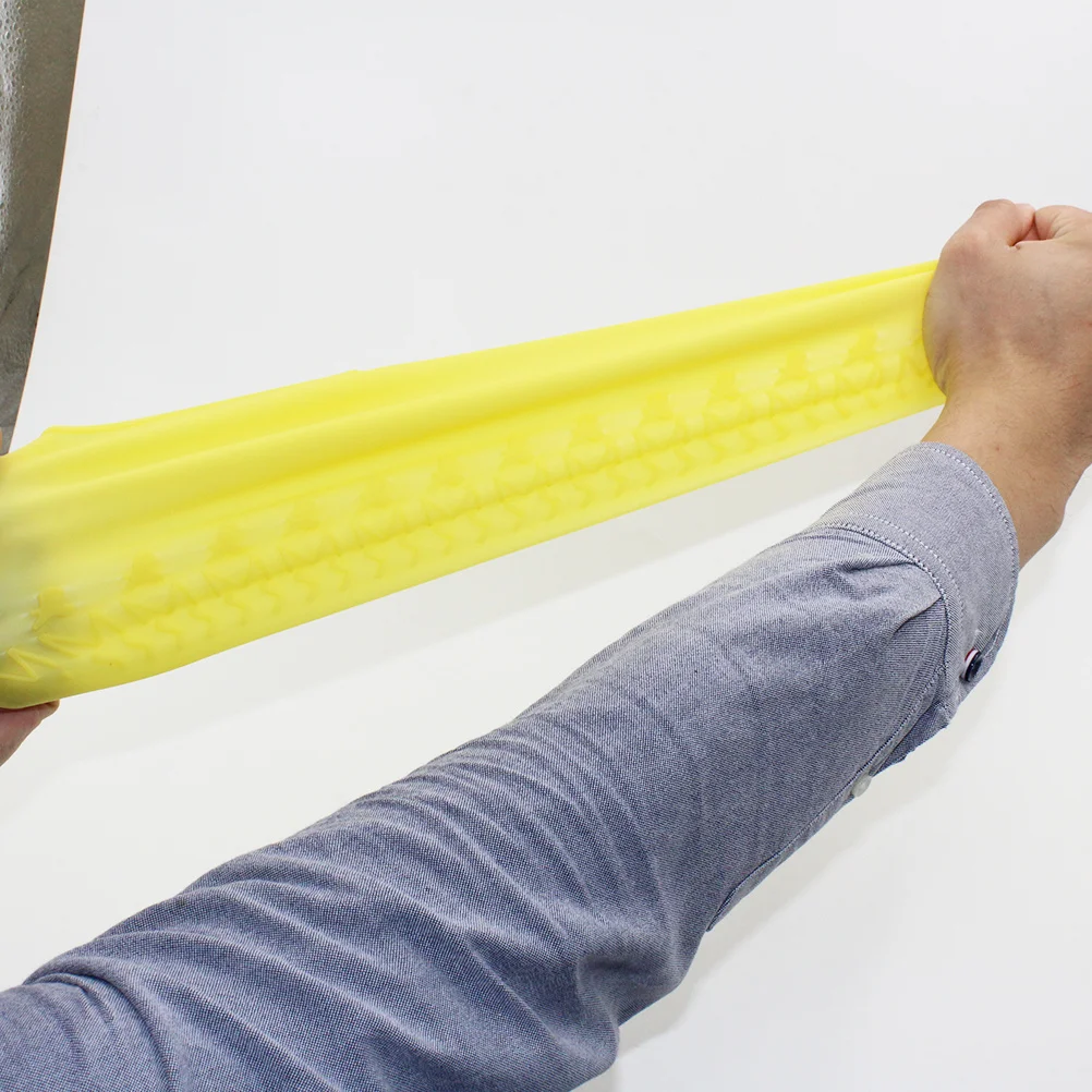 

1Pair Anti-Slip Silicone Shoes Cover Rainproof Waterproof Unisex Yellow Size L Thickened Shoe Protector Rainshoes Cover Outdoor