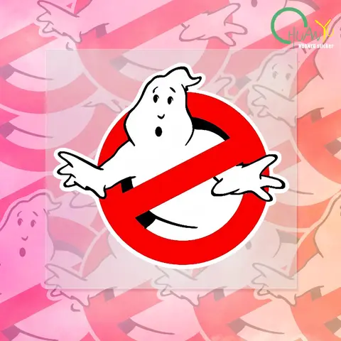 Ghostbusters 재미있는 자동차 스티커, 방수 반사 데칼 노트북 오토바이, 자동차 액세서리 장식 PVC