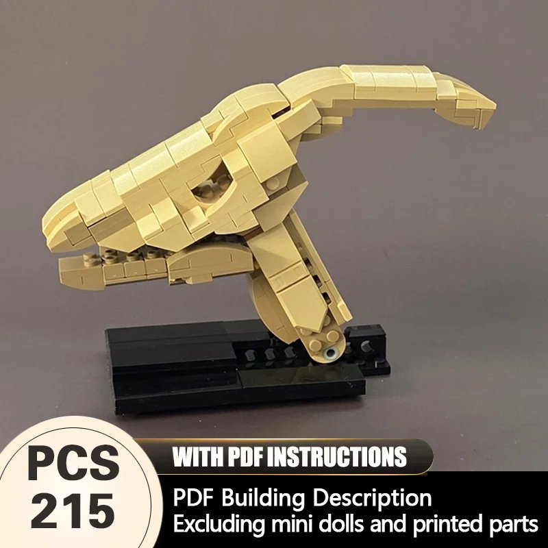 

Creators Animal Series Model MOC Building Bricks Parasaurolophus Skull Modular Technology Gifts Holiday Assemble Children Toys