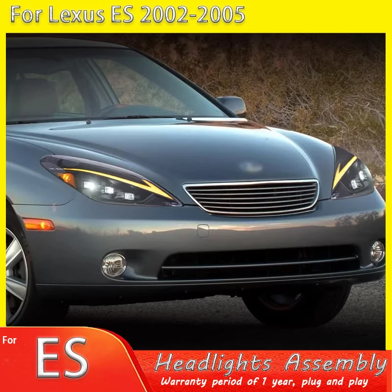 

LED Headlights For Lexus ES300 LED 2002-2005 Headlight Styling Dynamic Turn Signal Lens Car Automotive accessories assembly