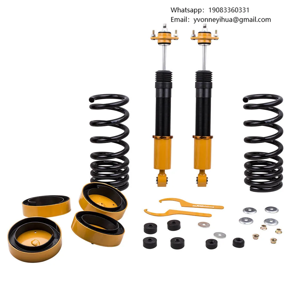 

MaXpeedingrods Rear Air to Coil Springs Conversion Kits Strut for Lincoln Mark VIII 1993-1998 Adj Height
