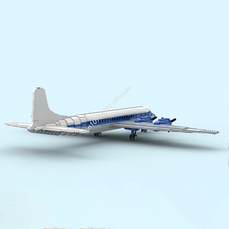 

1538pcs MOC Douglas DC-6B Cloudmaster Building Blocks creative idea STEM Christmas toy Gift Logical thinking up Constructing