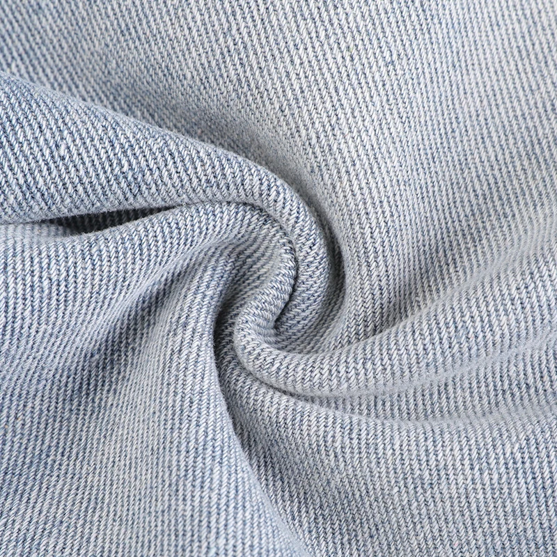 الرجال عالية الخصر الأمريكية الرجعية غسلها واسعة الساق الجينز الأولاد الشارع دو النجمة القديمة فضفاض الدنيم السراويل الذكور الأزرق طول الركبة السراويل #3