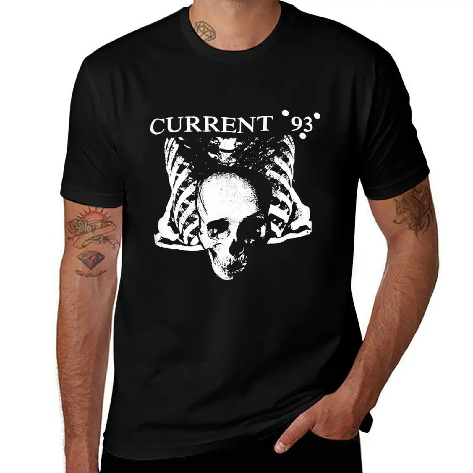 

Current 93 T-Shirt aesthetic clothes oversizeds shirts graphic tee mens cotton t shirts