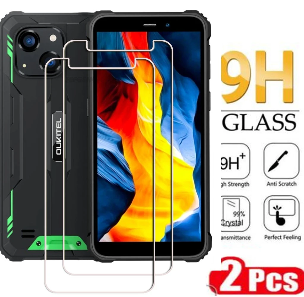 2PCS 9H HD Tempered Glass For Oukitel G2 6" OukitelWP32 WP32Pro WP20 G2 OukitelG2 WP20PRO Screen Protective Protector Cover Film