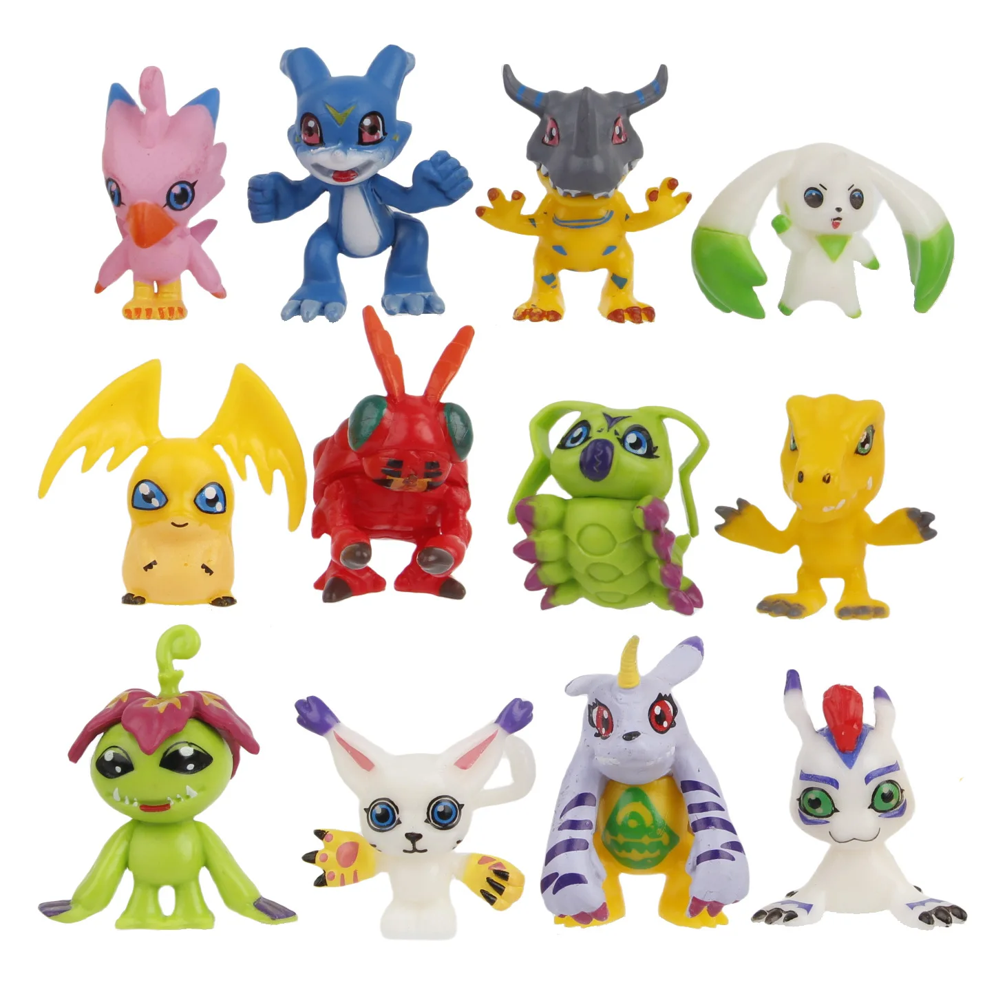

12pcs/set Anime Digital Monster Digimon PVC Model Toys Action Figure Collection Doll Gift