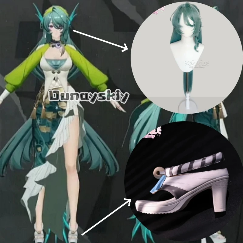 

LWW*18Zenless Zone Zero Cecilia Cosplay Shoes Anime Game Character Cos Footwear Prop Shoes Women Halloween Party Role Play