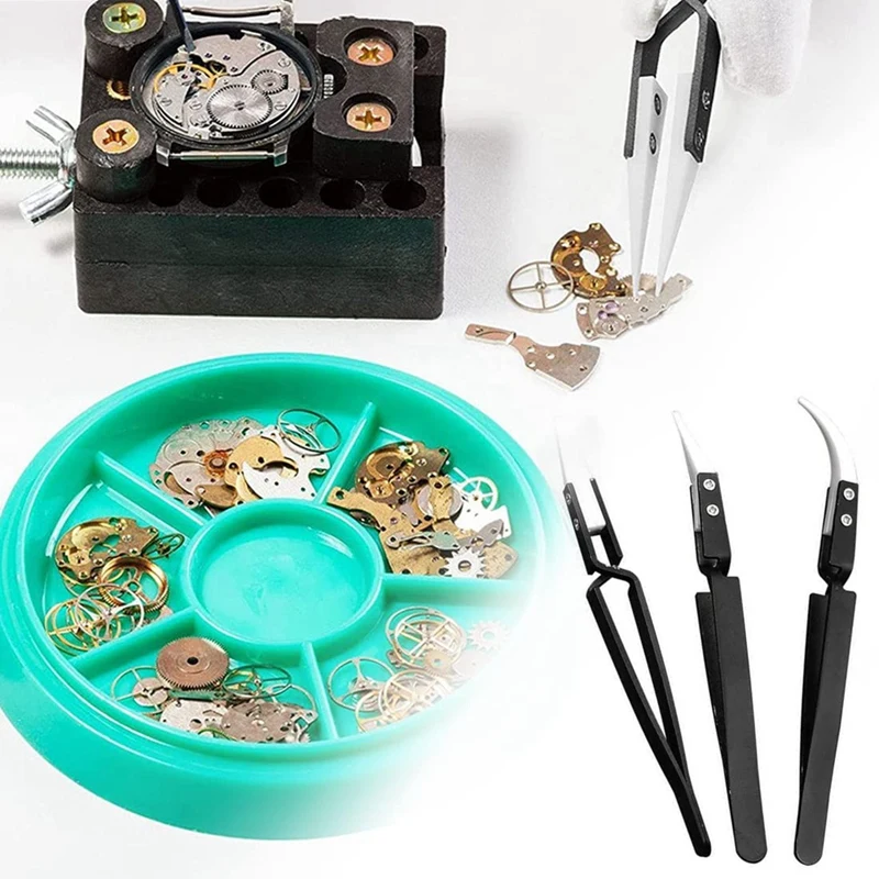 帯電防止セラミックピンセット,防水,1000度,ハンドツール,ic,smd,smt,3個