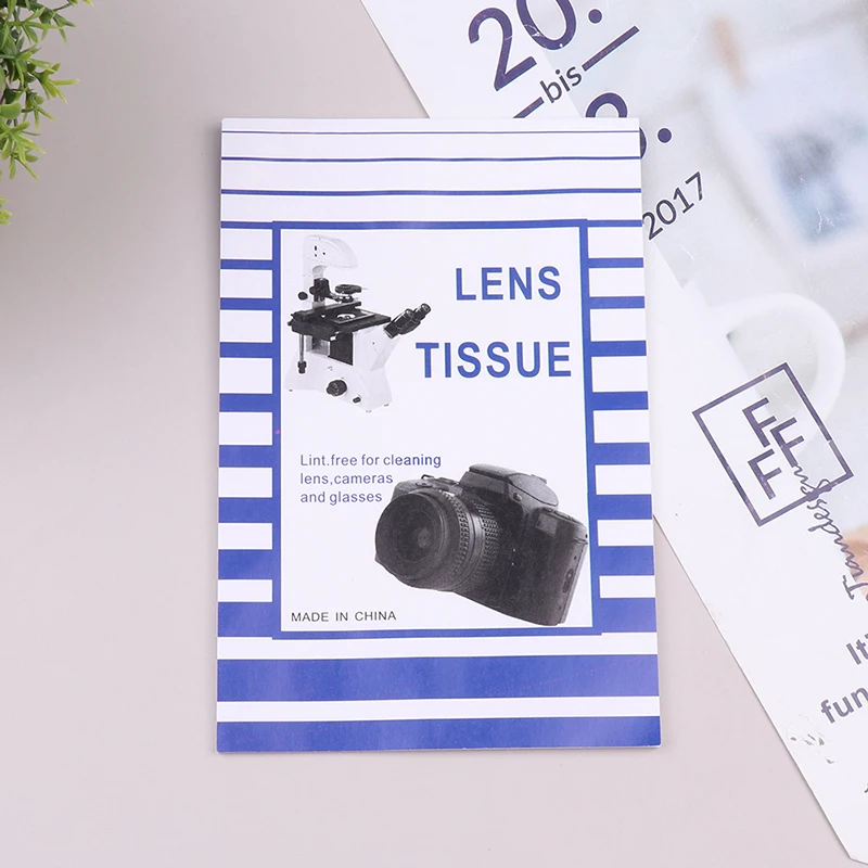 Lens Cleaning Paper Wipes Camera Wipe Microscope Eyeglasses Kit Cleaner tissue Lenses Glasses Tissues Goggles Eyeglass