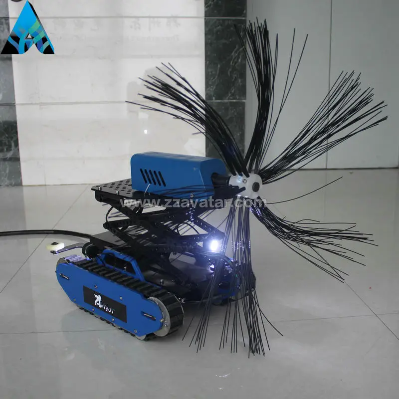 Robot round brush air conditioner duct cleaning robot for sale