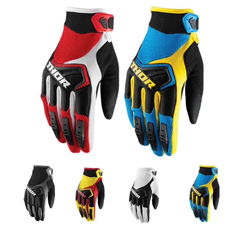 Summer cycling gloves Top Moto Off Road Motocross Gloves Breathable Men\\\'s Bicycle Mtb Gloves Motorcycle Glove