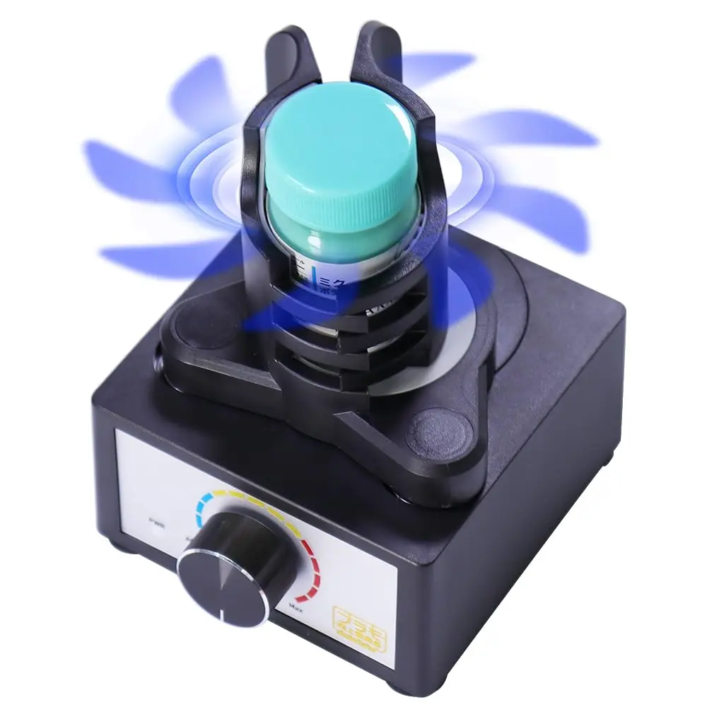 

Mini Vortex Mixer, DIY/Gundam Model Paint Shaker,300~2400rpm,Three-Stage Speed Mix,Suitable 10-100ml Shaker
