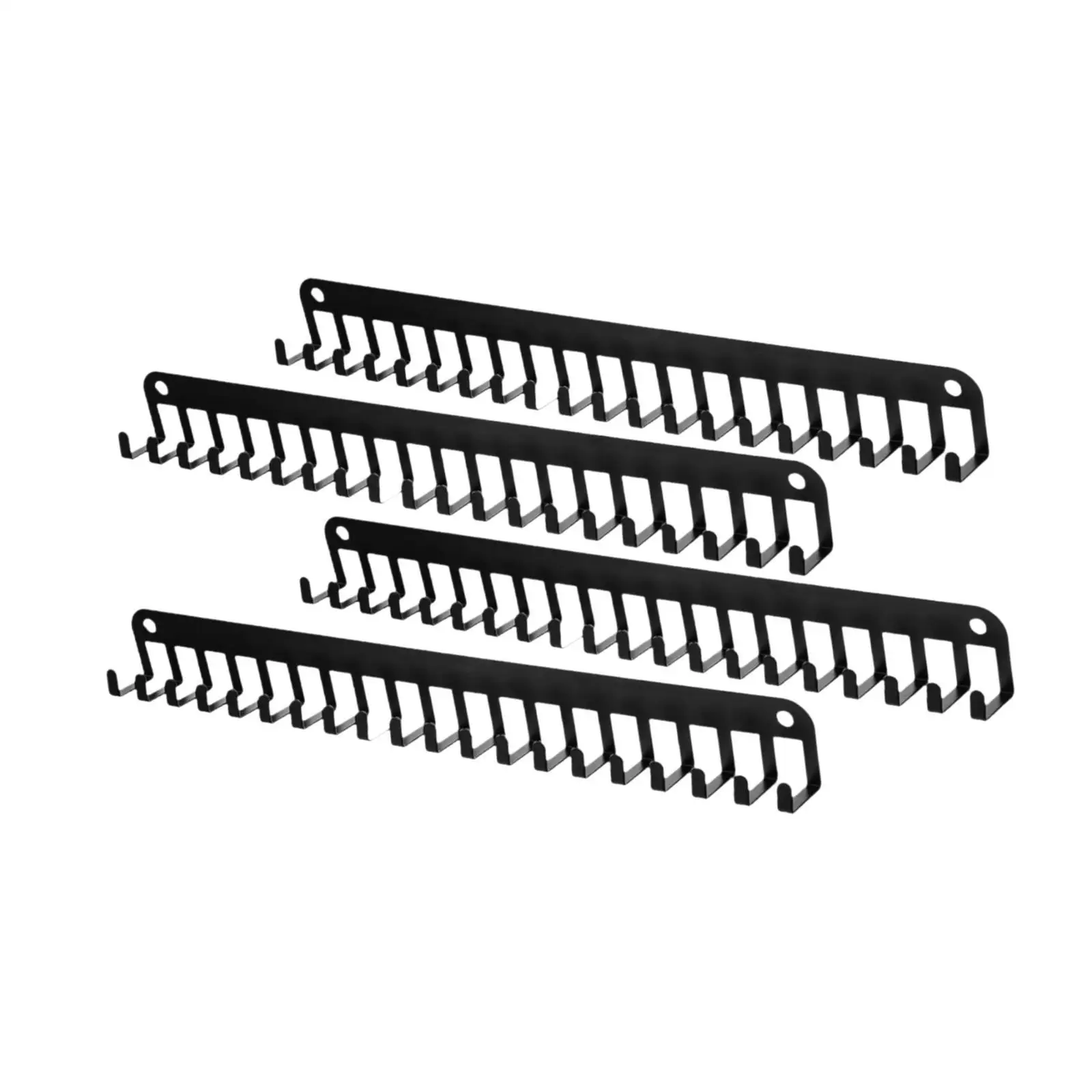 4x Medal Hanger Display Metal Gymnastics Plaques Sturdy Black Medal Holder