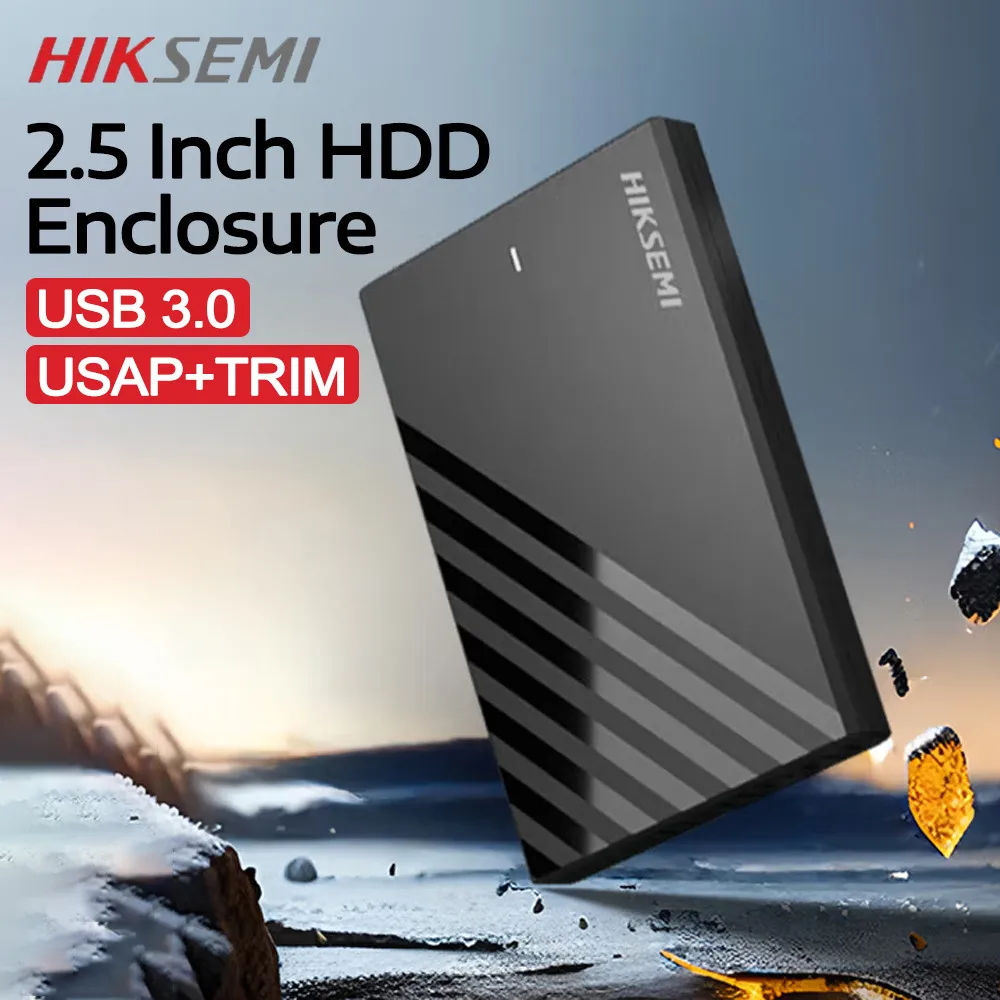 HIKSEMI 2.5 Inck HDD Case SATA to USB 3.0 Hard Drive Enclosure for SSD Disk HDD Box Case HD External HDD Enclosure Support USAP