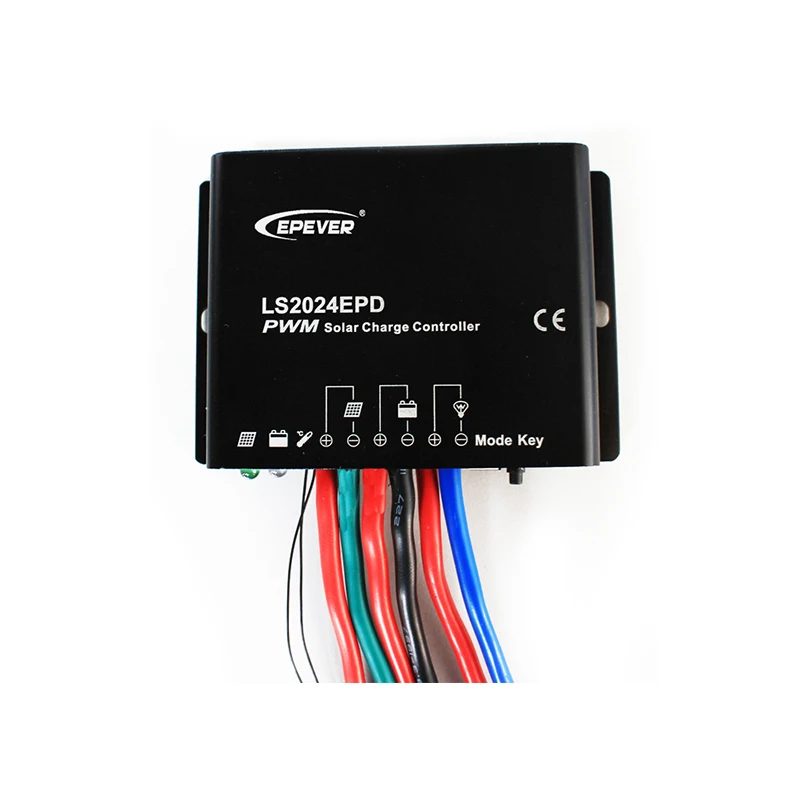 EPEVER LS-EPD Series(10/20A) PWM Charge Controller With Digital Tube Menu Control and IP67 Waterproof Design Solar Street Lights