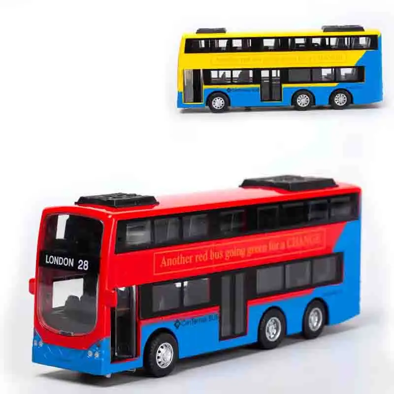 

Die-Casting Model, Alloy Bus Model, Children's Toy Car Ornament, Rebound Car Model, Openable Puzzle Toy