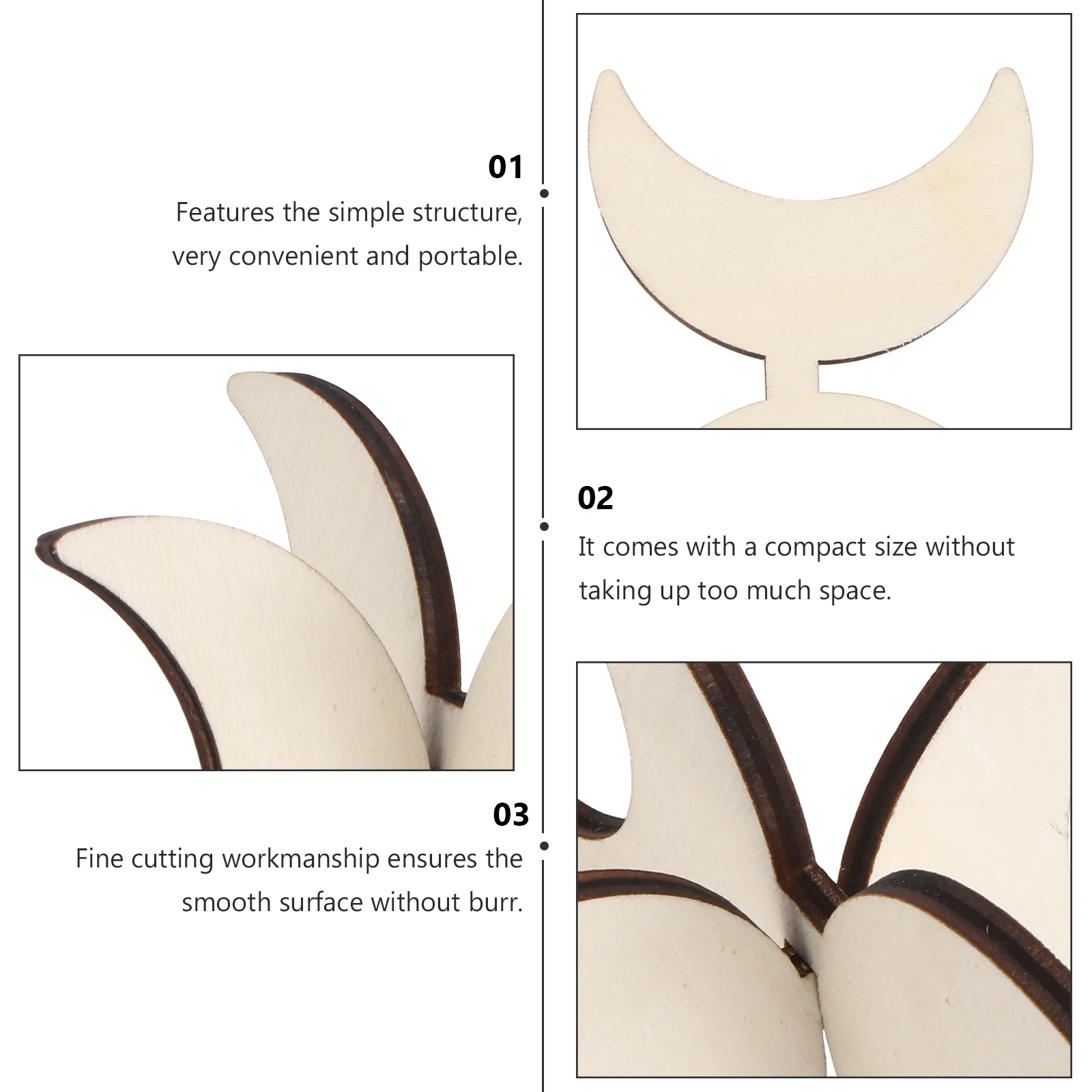 

1Pcs Wooden Crystal Ball Display Stand Premium Quality Smooth Surface Crystal Ball Holder Rack for Home Decor Ornament