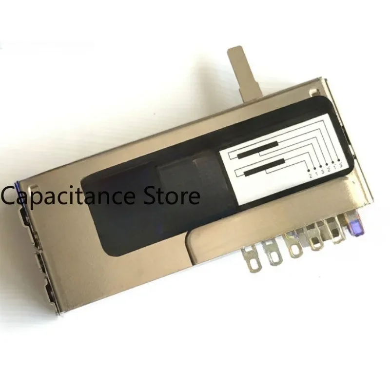 

5PCS Sliding potentiometer RA45K2F dual B100K rail type direct pusher