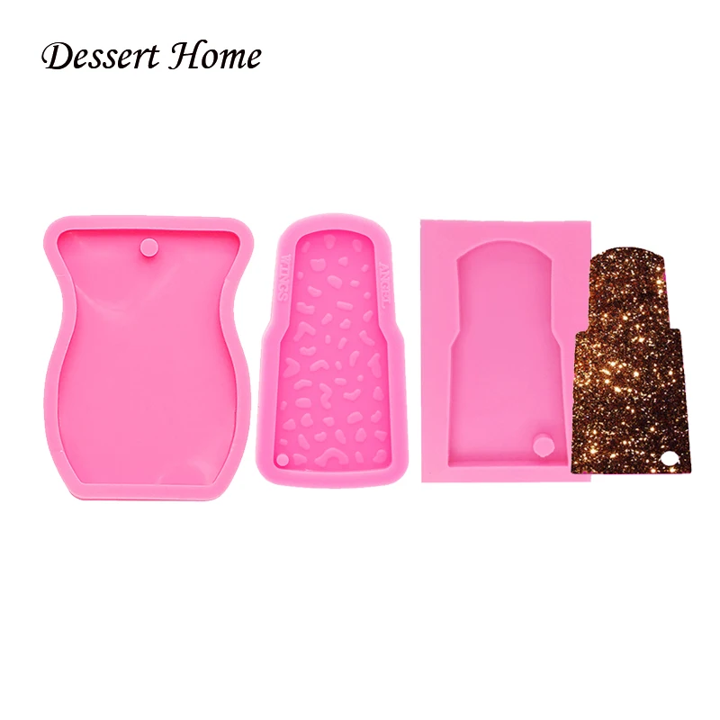 DY0053 DIY epoxy Resin mold silicone tumbler mold for keychains clay mold