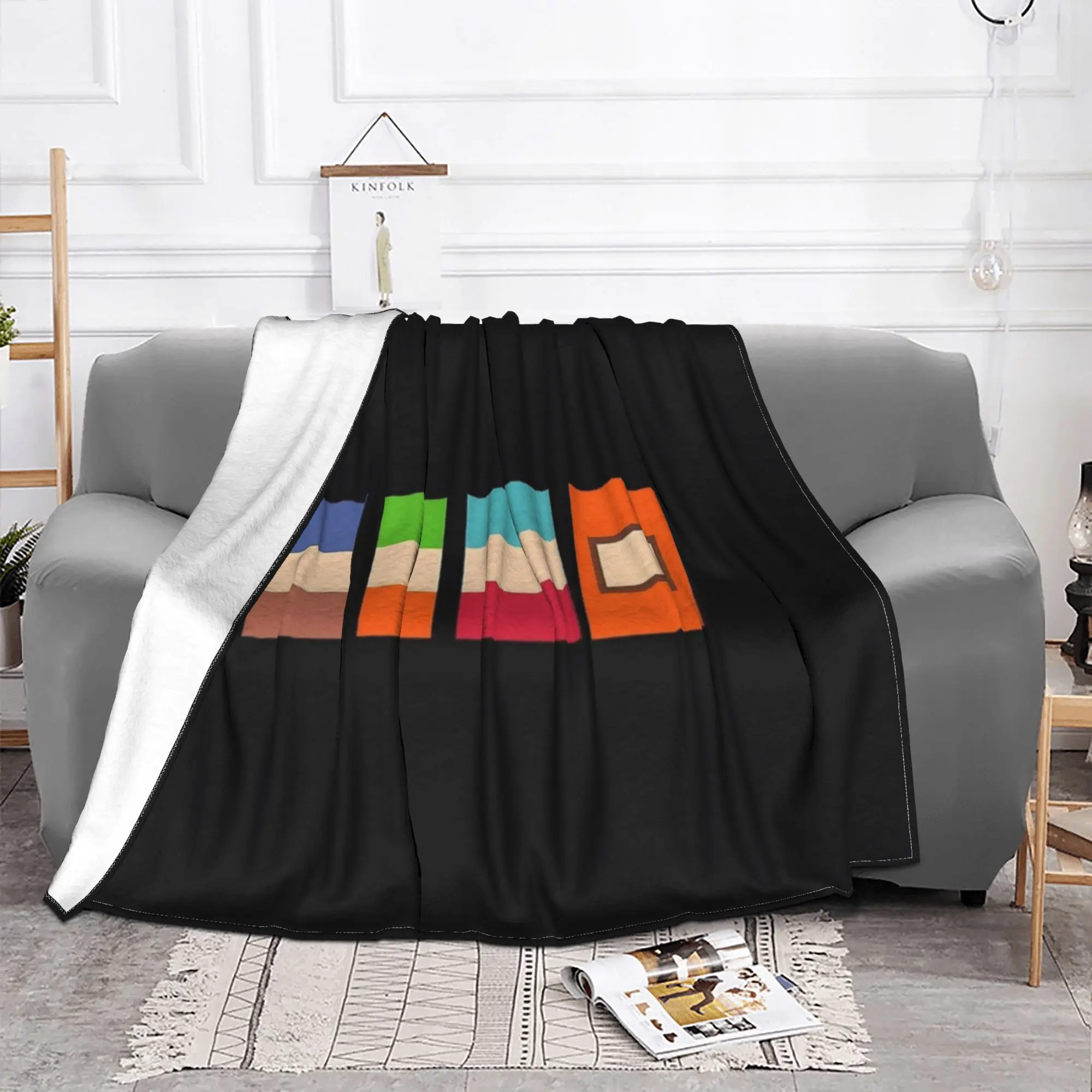 South Boys Kenny  Blankets Southparkk Cartoon Flannel Funny Warm Throw Blanket for Bed Sofa Textile Decor