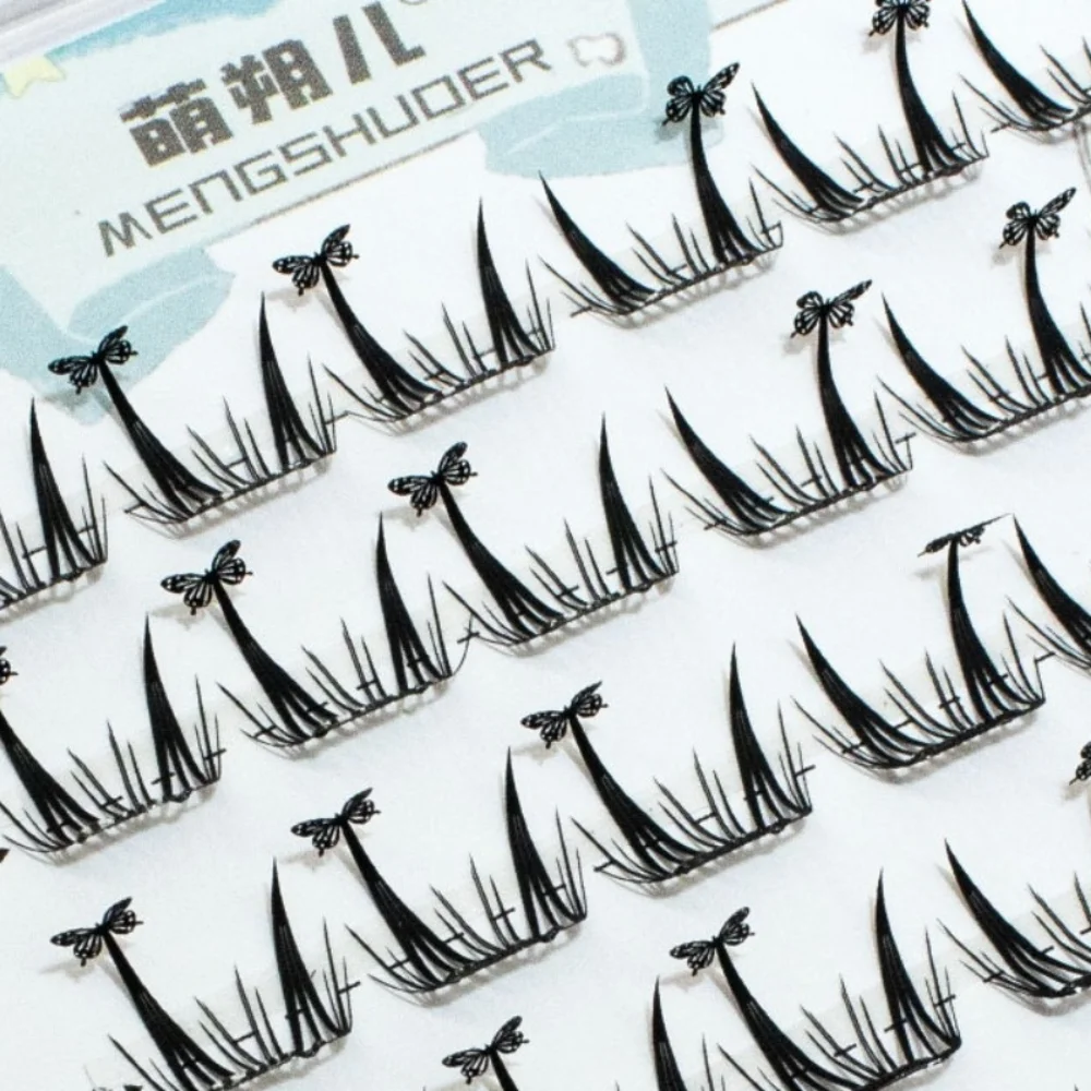 Segmentierte kreative falsche Wimpern Sternbaum DIY individuelle Clusterwimpern natürliche langlebige Wimpernverlängerungen