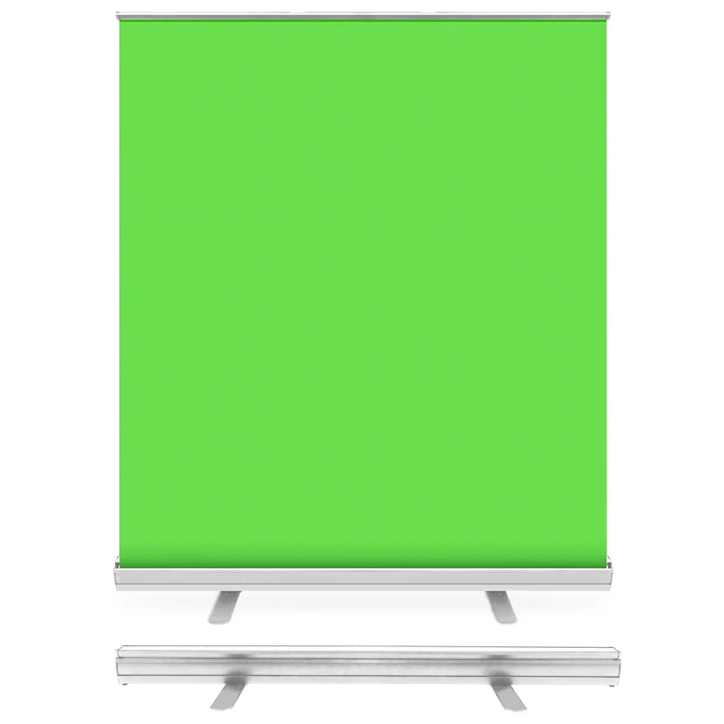 Green Chromakey Background Panel 100% Green Polyester Pull Into One, Non-Reflective And Wrinkle-Proof Background For Podcasts