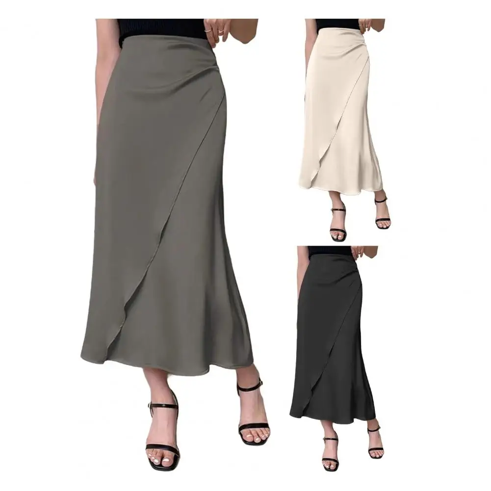 

Oversized Mujer 2025 Women Skirt Spring Summer High Waist Skirt Jupe Femme Office Ladies Sexy Black Pencil Slimming Pencil Skirt