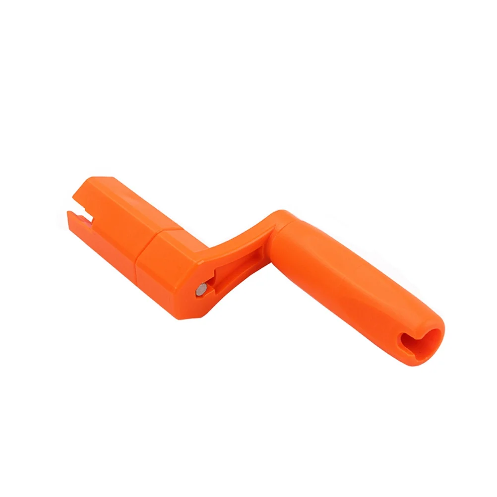 

Orange Guitar String Winder Multifunctional Tool with Pin Puller and Hexagonal Drill Adapter for Quick Peg Removal Fits Bass