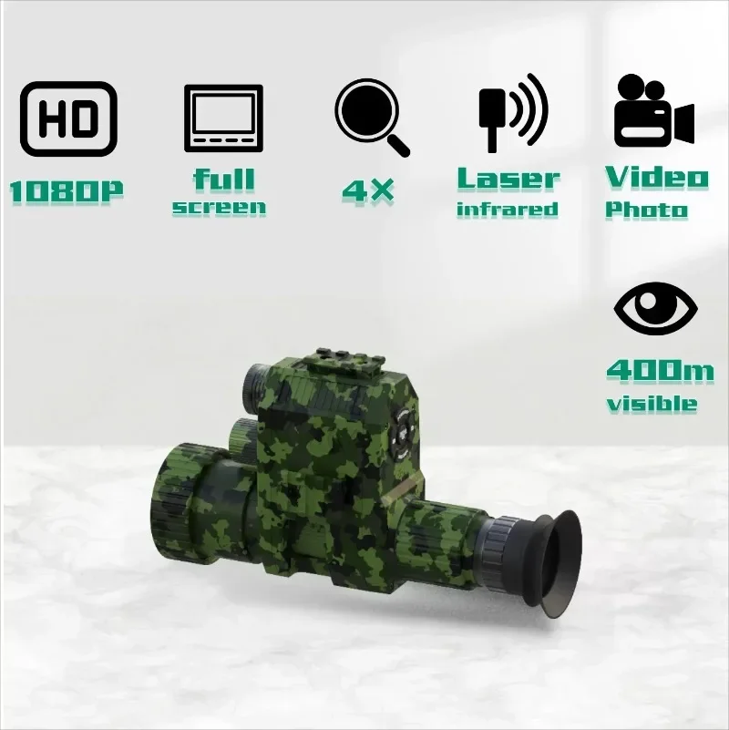 2024 New Night Vision Infared Megaorei NK007 Series Monocular Telescope  Instrument for Hunting and Camping TravelNV