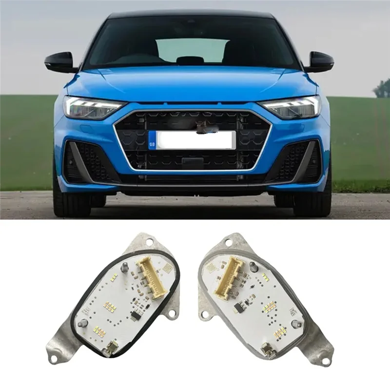 

1Pair Car Headlight LED Module With Heat Sink 82A998473 82A998474 For A1 S1 2019-2025 DRL Light Source Module
