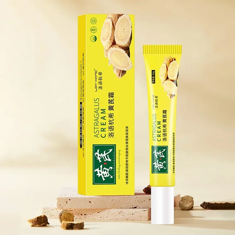 Chinese Astragalus Whitening Freckles Cream Remove Melasma Fade Dark Spots Dark Yellow Skin Brighten Anti-aging Face Skin Care