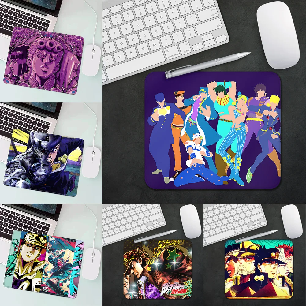 Jojo Bizarre Adventure Gaming Mouse Pad XS Small Mousepad For PC Gamer Desktop Decoration Office Mouse Mat Deskmat Rug