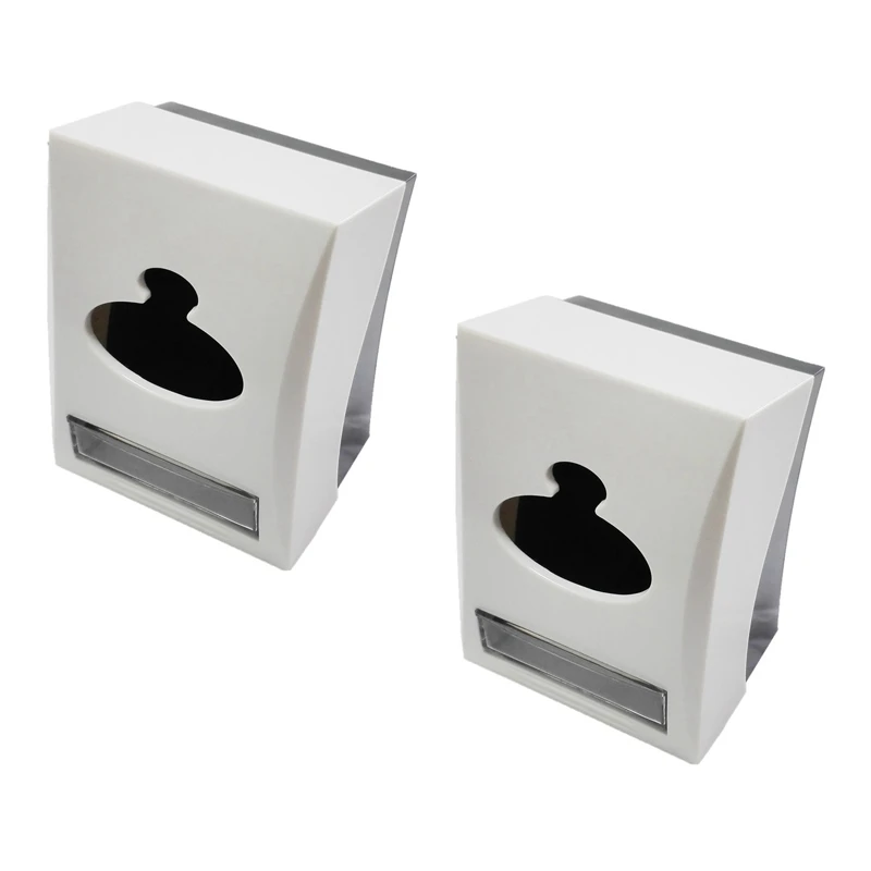 2X Table Top Restaurant Tissue Dispenser Napkin And Toothpick Holder Paper Roll Holder For Hotel