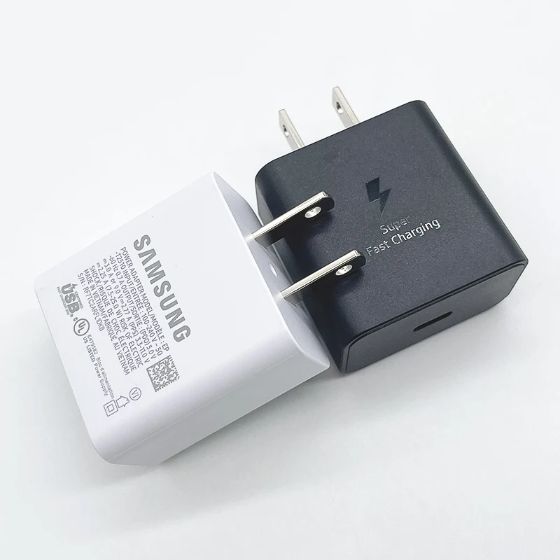 Samsung 25W EP-T2510 Superschnell-Ladegerät US-Stecker Typ-C Adapter für Galaxy Z Flip Fold 7 6 5 S25 S24 S23 S22 Ultra – Detail 4