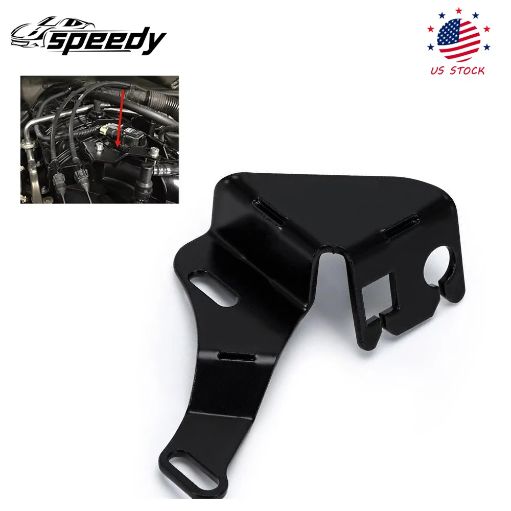 

For GM Truck TBSS NNBS L92 Style Black Intake Manifold Throttle Cable Bracket