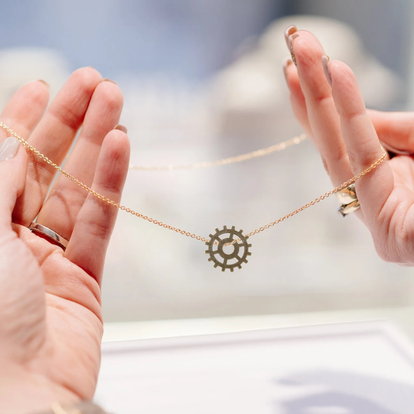 

1 set 28 Mechanical Gear Accessories Vintage Steampunk Charm Mini Charms for DIY Crafts Jewelry Making Mixed Gears