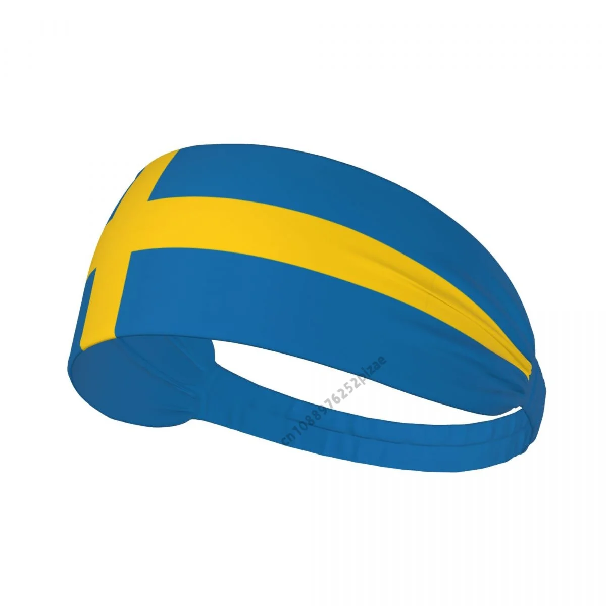 

Sweden Flag Men Women Bands Elastic Wide Headbands For Yoga Sports Fitness Exercise Tennis Running Gym Dance Athletic